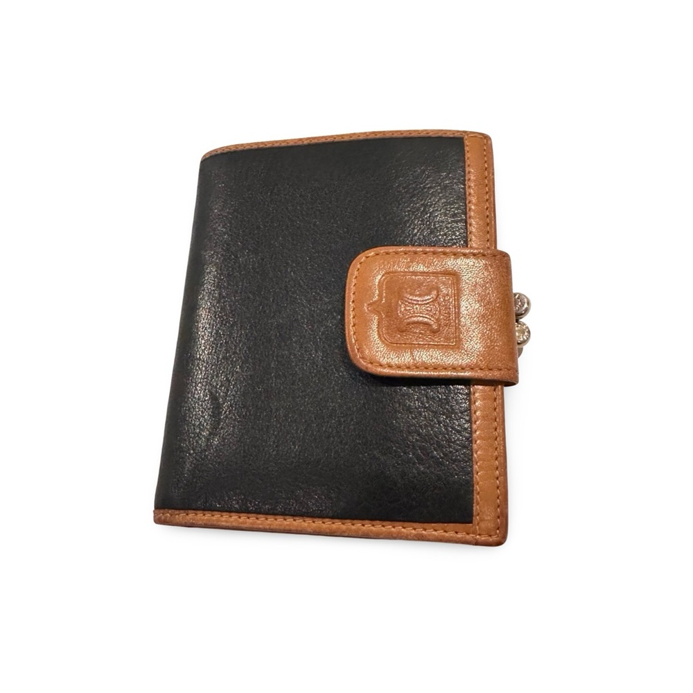 CELINE kiss lock Leather Wallet - M07
